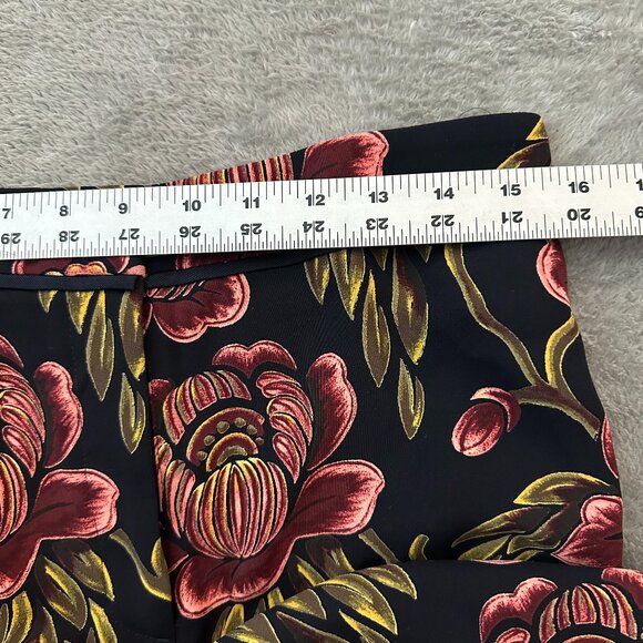 Ann Taylor Floral Wide Leg Trousers Pants Slacks Women's size 6 - Picture 6 of 8